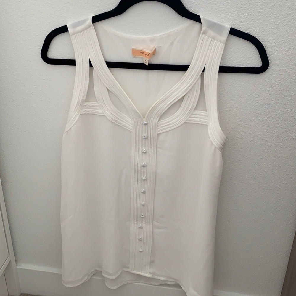 Lost April tank blouse